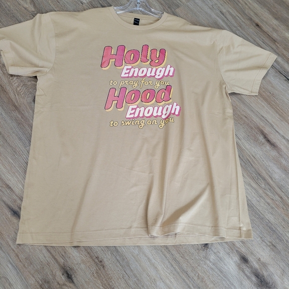 Tan Graphic Short Sleeve Tee - Picture 3 of 10